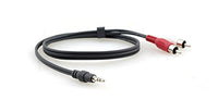 Kramer 95-0122006 3.5MM to 2 RCA Breakout Cable 6