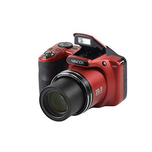 Load image into Gallery viewer, Minolta 20 Mega Pixels WiFiDigital Camera with 35x Optical Zoom &amp; 1080p HD Video Optical with 3-Inch LCD, 4.8 x 3.4 x 3.2, Red (MN35Z-R)
