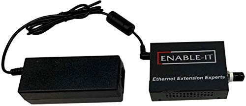 821C Ethernet Extender Kit 1-Port Coax 100Mbps Over 1-Pair Wiring