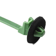 Load image into Gallery viewer, HellermannTyton 126-03100 Arrowhead Mount Ties with Seal, 6.3&quot; Long, 50lb Tensile, PA66HS, Green, 500/bag
