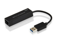 Load image into Gallery viewer, USB 3.0 SuperSpeed to Ethernet Gigabit 10/100/1000 RJ-45 Adapter
