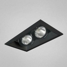 Load image into Gallery viewer, Eurofase TE162-01 2-Light PAR20 Recessed Mutiple Strip Trim, Black
