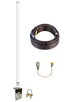 12dBi Cradlepoint COR IBR600 IBR650 Router Omni Directional Fiberglass 4G LTE XLTE Antenna Kit w/100ft Coax Cable