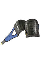 Occu Nomix 121 Premium Flat Cap Gel Knee Pad With Stability Design To Reduce Rocking, Hard Black Pe C