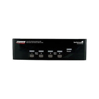 2CK9040 - StarTech.com 4 Port DVI VGA Dual Monitor KVM Switch USB with Audio amp; USB 2.0 Hub