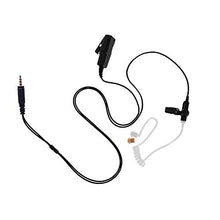 Load image into Gallery viewer, Arrowmax ASK4032-K4 2-Wire Clear Coil Surveillance Kit Earphone for Kenwood PKT-23 Portable Radio
