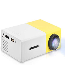 Load image into Gallery viewer, Mini Projector, Movie Projector with 10000 Hours LED Lamp Life and 1080P Supported Projector, with HDMI USB AV Interfaces and Remote Control, Outdoor Entertainment,Video TV Party Game, Kids Gift
