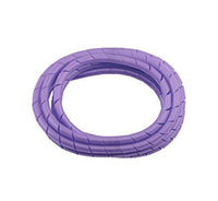 10 Pack BarberMate Premium 8' Cord Cover Prevents Cord Tangling - Purple