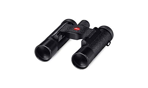 Leica Ultravid Blackline 8x20 Robust Waterproof Nitrogen-Filled Lightweight Compact Black Leathered Binocular 40605