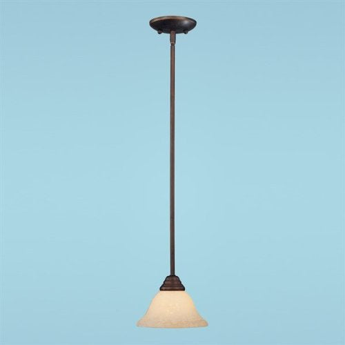 Millennium Lighting 1091-RBZ Fulton 1-Light Mini-Pendant in Rubbed Bronze