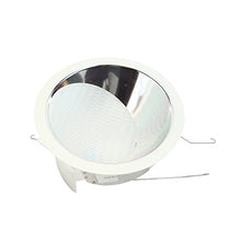 Load image into Gallery viewer, Lightolier LW7CLW 7 1/2&quot; Aperture, PAR38 Lamp, Lensed Wall Washer, Clear, White Flange, Recessed Lighting Trim
