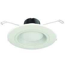 Load image into Gallery viewer, Halco DL6FR18/930/RT/LED 99943 5&quot;-6&quot; LED Retrofit Downlight 18W 3000K Dimmable E26 Replaceable-White Trim White Baffle Fixture
