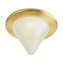 Load image into Gallery viewer, Dainolite Lighting DL221-SB Trim Glass Cone, Satin Brass Finish
