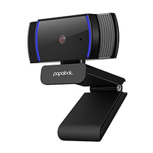 Load image into Gallery viewer, PAPALOOK AF925 1080p Autofocus Webcam with Microphone, Full HD Video Calling and Conferencing, Plug and Play, Works with Skype, Zoom, FaceTime, Hangouts, PC/Laptop/MacBook/Tablet
