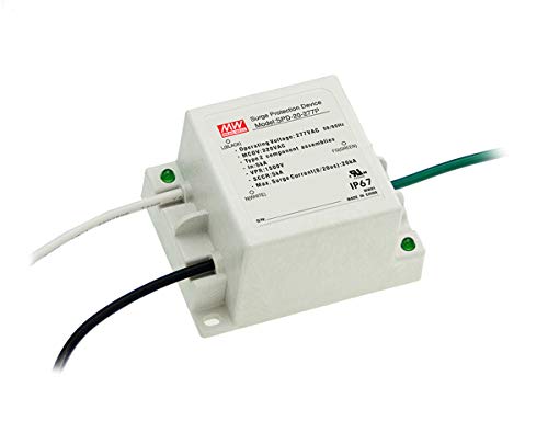 MW Mean Well Original SPD-20-277P 277V 5A Surge Protection Device