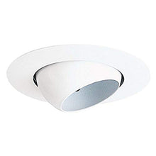 Load image into Gallery viewer, Juno Lighting Group 19-WH Mini Eyeball Recessed Trim, 25 Watt, 4-Inch, White
