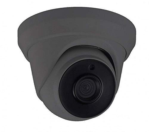 DefendItYourself.com Hikvision OEM 4 Megapixel Turret IP Camera (4mm Gray Camera Body)