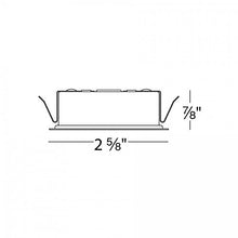 Load image into Gallery viewer, WAC Lighting HR-LED-COV-BK LED Button Retrofit Housing
