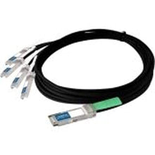 Load image into Gallery viewer, AddOn - Network Upgrades - 4M 40Gbase-CR4 Qsfp+/4Xsfp+ DAC Breakout Passive Copper Cable Cisco
