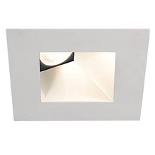 Load image into Gallery viewer, WAC Lighting HR3LEDT918PS827WT Tesla PRO 3.5&quot; LED Square 30-45 Degree Adjustable Trim with Light Engine 2700K Narrow Beam, White
