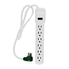 Load image into Gallery viewer, GoGreen Power GG-16103MS 6 Outlet Surge Protector w/ 2.5&#39; Cord
