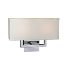 Load image into Gallery viewer, PLC Lighting 18196 PC 2-Light Wall Sconce Dream Collection, Polished Chrome Finish
