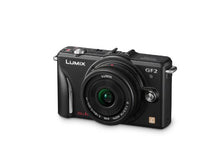 Load image into Gallery viewer, Panasonic Lumix DMC-GF2 12 MP Micro Four-Thirds Mirrorless Digital Camera with 3.0-Inch Touch-Screen LCD and 14mm f/2.5 G Aspherical Lens (Black)
