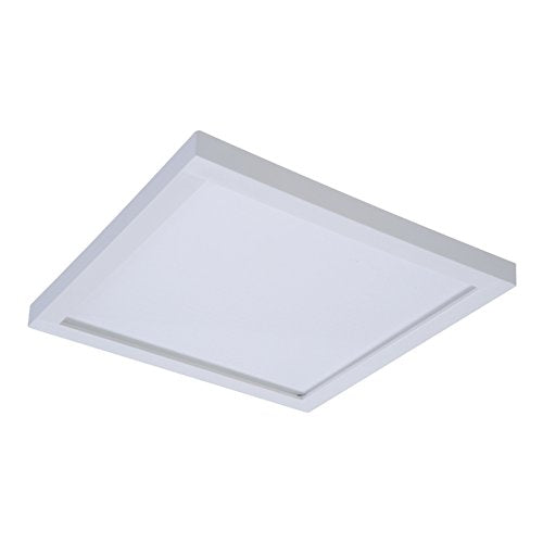 HALO SMD6S6950WH SMD 5000K Integrated Led Surface Mount/Recessed Square Trim, 5 In & 6 In, White