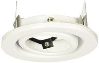 Wac Lighting Hr 837 Wt Recessed Low Voltage Trim Mini Round  Adjustment,White