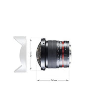 Load image into Gallery viewer, Walimex pro 3,5/8 Fish-Eye II Sony Alpha Objectif
