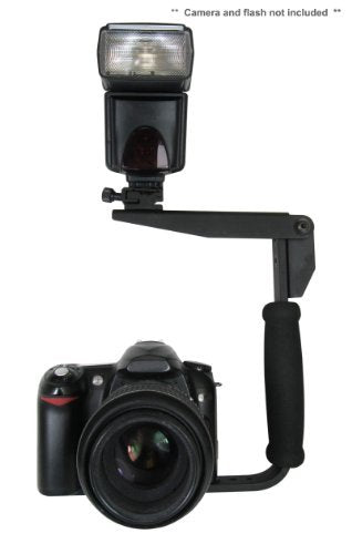 Nikon D610 Flash Bracket (PivPo Pivoting Positioning) 180 Degrees (Nikon Shoe)