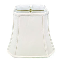 Load image into Gallery viewer, Royal Designs Square Cut Corner Bell Lamp Shade, White, 7.5&quot; x 12&quot; x 10.25, BS-705-12WH
