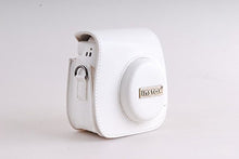 Load image into Gallery viewer, Camera Leather Bag White for Instax Mini 8 Cameras
