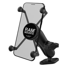 Load image into Gallery viewer, RAM MOUNTS (RAM-B-102-UN10U 1&quot; Diameter Ball Mount with Diamond Base &amp; Universal X-Grip Iv Large Phone/Phablet Holder
