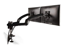 Load image into Gallery viewer, Ergotech Dual Freedom Arm, Includes Two Aluminum Articulating Arms,8.4-17.8 lbs. Weight Capacity per Arm, Suitable for Monitors up to 27&#39;&#39;, VESA Compatible 7575, 100100,(FDM-PC-G02) -Dual,Metal Gray
