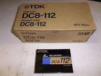 TDK DC8-112 New Sealed 8mm 2.5 GB DC8-112 Media Data Tape Cartridge (DC8112), New