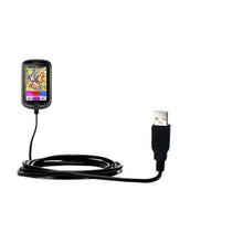 Load image into Gallery viewer, Gomadic Classic Straight USB Cable Suitable for The Mio Cyclo 500/505 / HC with Power Hot Sync and Charge Capabilities - Uses TipExchange Technology
