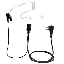 Load image into Gallery viewer, [5-Pack] ProMaxPower 1.5-Wire Security &amp; Surveillance Clear Acoustic Tube Earpiece Headset with PTT Button Mic for Motorola Radios CP100 CP200D CLS1110 CLS1410 EP450 GP308
