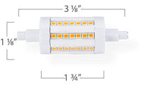 Load image into Gallery viewer, EmeryAllen EA-R7S-6.0W-3080 JA8/Title 24 Compliant Non-Dimmable R7S Base Double Ended J Type LED Light Bulb, 80mm, 120V-6Watt (75W Equivalent) 660 Lumens,3000K, 1 Pcs
