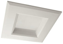 Load image into Gallery viewer, NICOR Lighting 5 inch White Square LED Recessed Downlight in 3000K (DQR5-10-120-3K-WH-BF)
