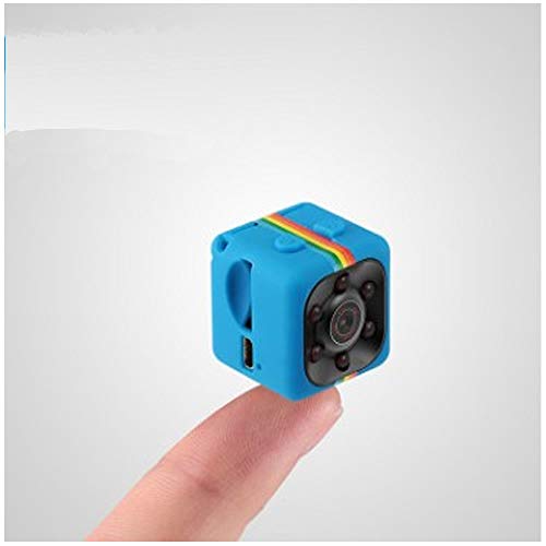 Super Mini DV Camera Metal SQ11 HD 1080P Movement Infrared Light Night Vision Aerial Video Camcorder Blue