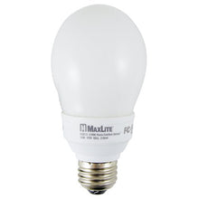 Load image into Gallery viewer, MaxLite HCB13WW6 A19 40-Watt Equivalent 13-Watt Mini Bulb Compact Fluorescent Lamp

