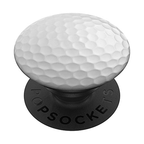 Golf ball for Golf players Golfers PopSockets PopGrip: Swappable Grip for Phones & Tablets