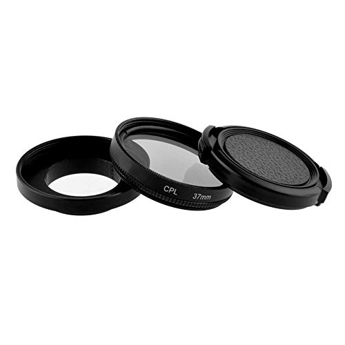 37mm CPL Filter Set Adapter+CPL Filter+Protective Cap for Gopro Hero 3 / Hero 3+