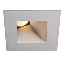 Load image into Gallery viewer, WAC Lighting HR3LEDT918PS840BN Tesla PRO 3.5&quot; LED Square 30-45 Degree Adjustable Trim with Light Engine 4000K Narrow Beam, Brushed Nickel
