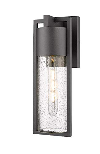 Artcraft Lighting AC9141BK Contemporary Modern LED Outdoor Wall Mount from Bond Collection in Black Finish, 15.75x5.00x6.00 inches