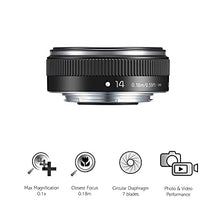 Load image into Gallery viewer, Panasonic H-H014AE-K Micro Four Thirds 14mm Single Focal Length Lens - Black

