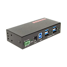 Load image into Gallery viewer, Gearmo USB 3.0 4 Port Industrial Metal Hub w/15KV ESD Protection
