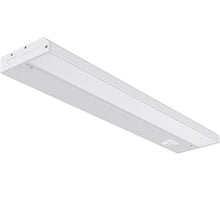 Load image into Gallery viewer, GetInLight 3 Color Levels Dimmable LED Under Cabinet Lighting with ETL Listed, Warm White (2700K), Soft White (3000K), Bright White (4000K), White Finished, 18-inch, IN-0210-2
