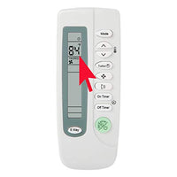 Replacement for Samsung Air Conditioner Remote Control for MC18AC2-09 MC18AC2-09G MC19AC2-07 MC19AC2-07G MC19AC2-12 MC19AC2-12G MC24AC2-12 MC24AC2-12G MC26AC2-07 MC26AC2-07G MC26AC2-12 MC26AC2-12G